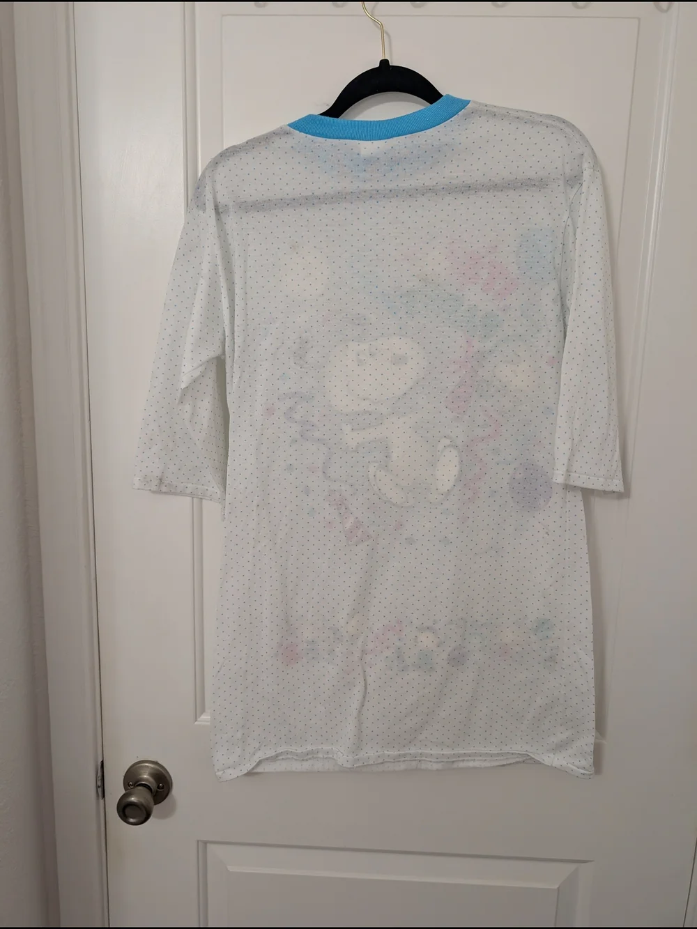 Vintage Charlie Brown Snoopy Party Theme Kids Nightgown Size 14